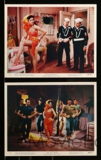 5x034 HIT THE DECK 8 color 8x10 stills '55 Debbie Reynolds, Jane Powell, Ann Miller, Tamblyn!