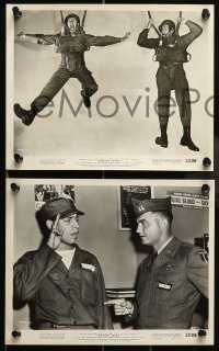 5x718 JUMPING JACKS 4 8x10 stills '52 great images of Army paratroopers Dean Martin & Jerry Lewis!