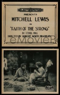 5x703 FAITH OF THE STRONG 4 8x10 LCs '19 pretty Gloria Payton with Mitchell Lewis, religious silent
