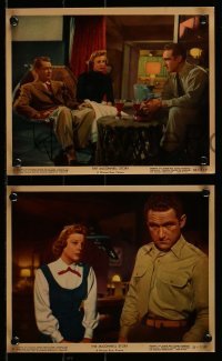 5x112 McCONNELL STORY 4 color 8x10 stills '55 Alan Ladd, pretty June Allyson, James Whitmore!