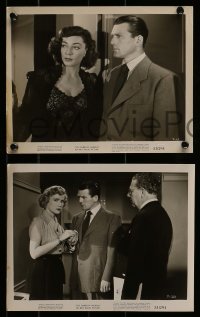 5x735 NARROW MARGIN 4 8x10 stills '52 Richard Fleischer classic film noir, sexiest Marie Windsor!