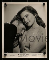 5x642 NO TIME TO BE YOUNG 5 8x10 stills '57 1 w/Merry Anders wearing ultra tight revealing sweater!