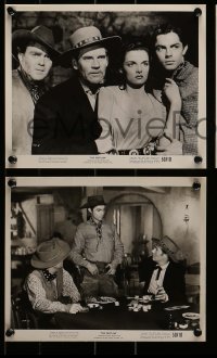 5x842 OUTLAW 3 8x10 stills R50 wonderful images of sexy Jane Russell, Buetel, Huston!