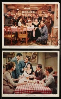 5x115 RHAPSODY 4 color 8x10 stills '54 Elizabeth Taylor, Vittorio Gassman & John Ericson!