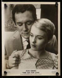 5x279 TIME OUT FOR LOVE 10 8x10 stills '63 great images of Jean Seberg & Micheline Presle!