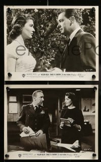 5x387 TOWARD THE UNKNOWN 8 8x10 stills '56 images of pilot William Holden & Virginia Leith!