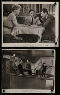 5x664 WHILE THE CITY SLEEPS 5 from 7.75x9.5 to 8x10 stills '56 Dana Andrews, Duff, Fleming, more!