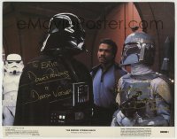 5y114 EMPIRE STRIKES BACK signed color 11x14 still '80 by BOTH David Prowse AND Jeremy Bulloch!