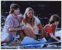 5y595 BEN MARLEY signed color 8x10 REPRO still '90s scared c/u on the left as Patrick from Jaws 2!