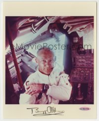 5y602 BUZZ ALDRIN signed color 8x10 REPRO still '90s great portrait of the famous NASA astronaut!