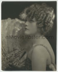5y319 CHARLOTTE MERRIAM signed deluxe 7.25x9.25 still '20s close portrait of the pretty actress!