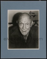 5y188 DEAN JAGGER matted signed 7.5x9.75 REPRO still '80s ready to frame & display!