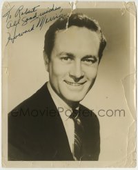 5y369 HOWARD MORRIS signed 8.25x10 still '50s later famous as Andy Griffith's Ernest T. Bass!