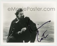 5y797 KEVIN COSTNER signed 8x10.25 REPRO still '90s great close up from Dances With Wolves!