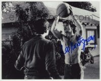 5y810 LEE MONTGOMERY signed 8x10 REPRO still '90s playing basketball in Girls Just Want To Have Fun