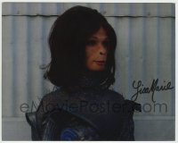 5y656 LISA MARIE signed color 8x10 REPRO still '00s as Nova in the Planet of the Apes remake!