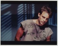 5y667 MICHAEL BIEHN signed color 8x10 REPRO still '00s great c/u as Kyle Reese in The Terminator!
