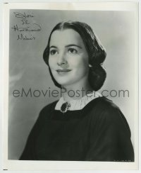 5y840 OLIVIA DE HAVILLAND signed 8.25x10 REPRO still '80s as Melanie from Gone with the Wind!