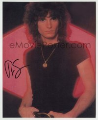 5y679 REX SMITH signed color 8x10 REPRO still '90s cool waist-high portrait wearing gold chain!