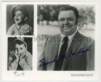 5y864 SPANKY McFARLAND signed 8x10 REPRO still '80s great portraits as a child + inset as an adult!