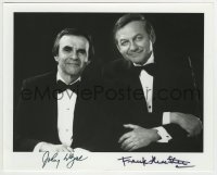 5y884 WAYNE & SHUSTER signed 8x10 REPRO still '80s by BOTH Johnny Wayne AND Frank Shuster!