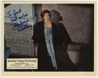 5y263 BARBARA SHELLEY signed color English FOH LC '66 scared c/u from Dracula Prince of Darkness!