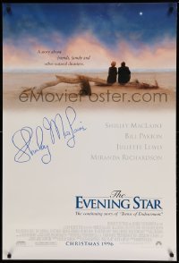 5y225 EVENING STAR signed advance 1sh '96 by Shirley MacLaine, Terms of Endearment sequel!