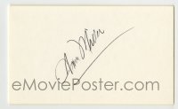 5y543 ANN MILLER signed 3x5 index card '80s includes a color repro still it could be framed with!
