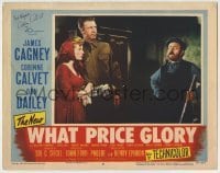 5y112 WHAT PRICE GLORY signed LC #6 '52 by Corinne Calvet, who's standing beside Dan Dailey!