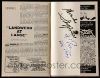 5y505 SIEGFRIED & ROY signed playbill '89 by BOTH Siegfried Fischbacher AND Roy Horn!