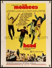 5z425 HEAD 30x40 '68 The Monkees, Peter Tork, Davy Jones, Micky Dolenz, Michael Nesmith!