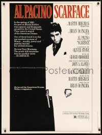 5z484 SCARFACE 30x40 '83 full-length Al Pacino as Tony Montana, Brian De Palma, Oliver Stone