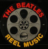 5z066 BEATLES 24x24 music poster '82 Reel Music, cool art of film reel!