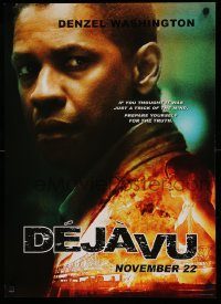 5z106 DEJA VU 20x28 special '06 Denzel Washington, Paula Patton!