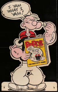 5z142 POPEYE standee '70s great image of the character, I Yam What I Yam!