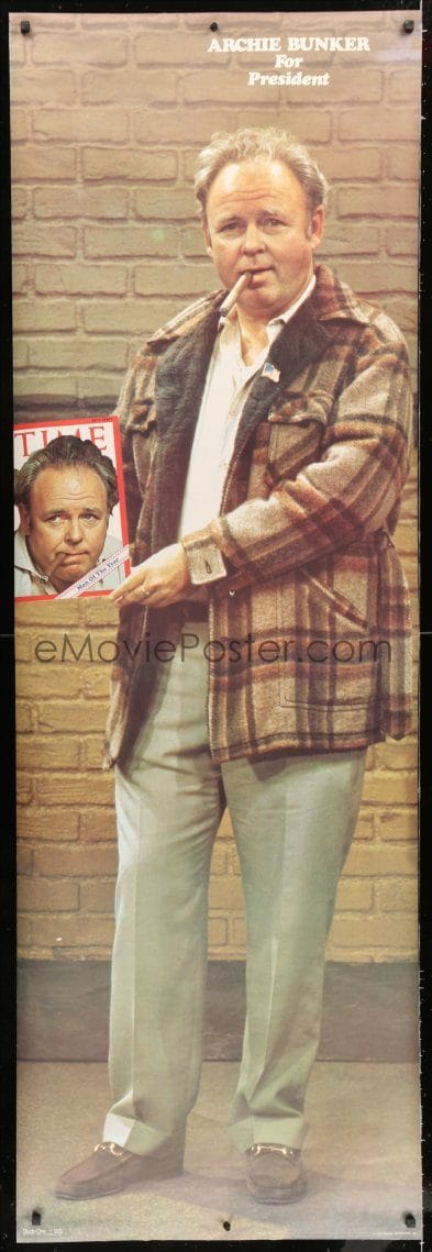 Carroll O' Connor Poster 13x19" Archie Bunker All In The Family 