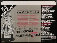 6a378 SECRET POLICEMAN'S OTHER BALL British quad '82 wacky Evcimen art, John Cleese, comedy!
