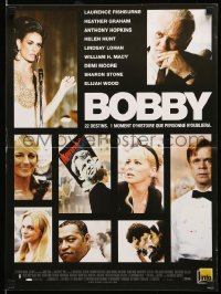 6a626 BOBBY French 16x21 '06 Anthony Hopkins, Lindsay Lohan, Fishburne, Macy, Wood, Hunt & Stone!