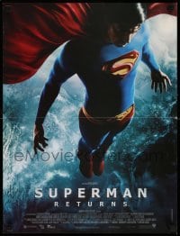6a693 SUPERMAN RETURNS French 16x21 '06 Bryan Singer, full-length image of Routh in space!