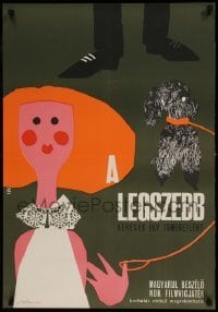 6a398 A LEGSZEBB Hungarian 23x33 '60s completely different artwork by Ilona Muller!