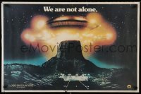 6b809 CLOSE ENCOUNTERS OF THE THIRD KIND 23x35 commercial poster '77 UFO over Devils Tower!