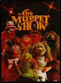 6b870 MUPPET SHOW 21x28 commercial poster '76 Jim Henson, Kermit, Piggy, Gonzo, Animal & more!