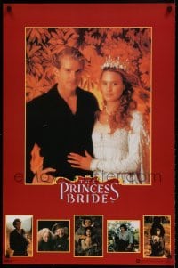 6b884 PRINCESS BRIDE 23x35 commercial poster '87 Cary Elwes & pretty Robin Wright!