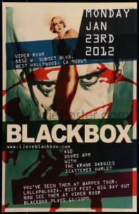6b375 BLACKBOX 11x17 music poster '12 by artist Damon Ranger, Karloff from The Walking Dead!