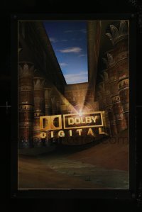 6b535 DOLBY DIGITAL DS 27x40 special '97 cool CGI Egyptian-themed image!