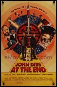 6b959 JOHN DIES AT THE END mini poster '12 Chase Williamson, Rob Mayes in title role!