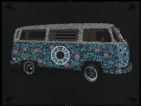 6b155 LOST #90/300 18x24 art print '09 cool art of van by Methane Studios, first edition!