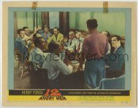 6c421 12 ANGRY MEN LC #2 '57 Henry Fonda classic, 11 jurors vote guilty and one votes not guilty!