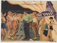 6c009 42nd STREET LC '33 Ginger Rogers watches Warner Baxter critcize Ruby Keeler's dancing!