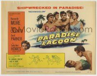 6c034 ADMIRABLE CRICHTON TC '58 Kenneth More shipwrecked in Paradise Lagoon with sexy girls!